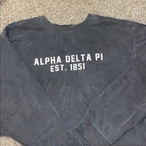 Comfort Colors Alpha Delta Pi ADPi Sweatshirt